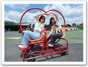 見た瞬間からワクワクする不思議な動きやカワイイ形の自転車がいっぱい